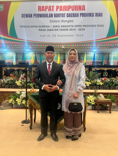 . Zulhendri, S.PWK., M.Si Dilantik Jadi Dewan Provinsi Riau, Siap Perjuangkan Aspirasi  Masyarakat Inhu-Kuansing