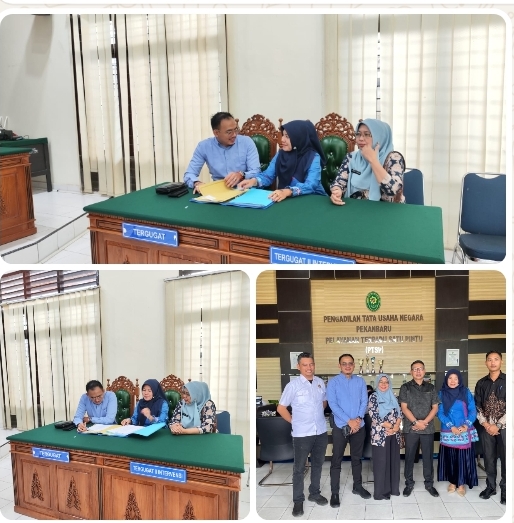 Gugatan Ketua Forum Pemilik Kios Pasar Bawah Tumbang di PTUN Pekanbaru