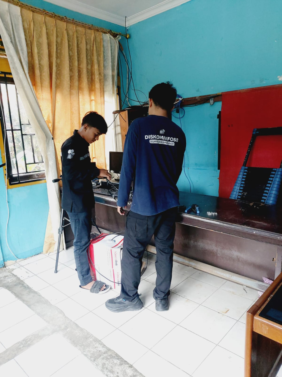 Respon Kilat Kominfo Kuansing Atasi Gangguan Jaringan Internet