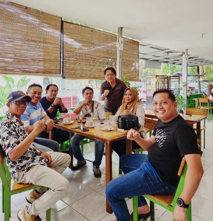 Perkuat Sinergi TNI - Media, Tim Intel 031/WB Korem Bertemu PW MOI Riau