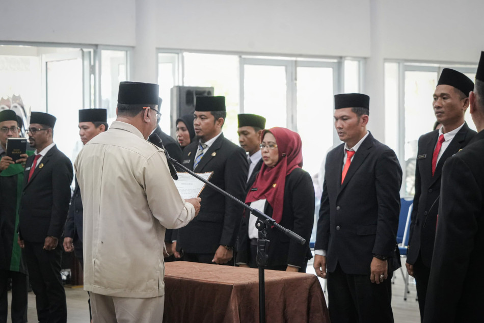 Bupati Suhardiman Amby Warning Pejabat Baru: Disiplin Harga Mati, Kinerja Harus Melejit