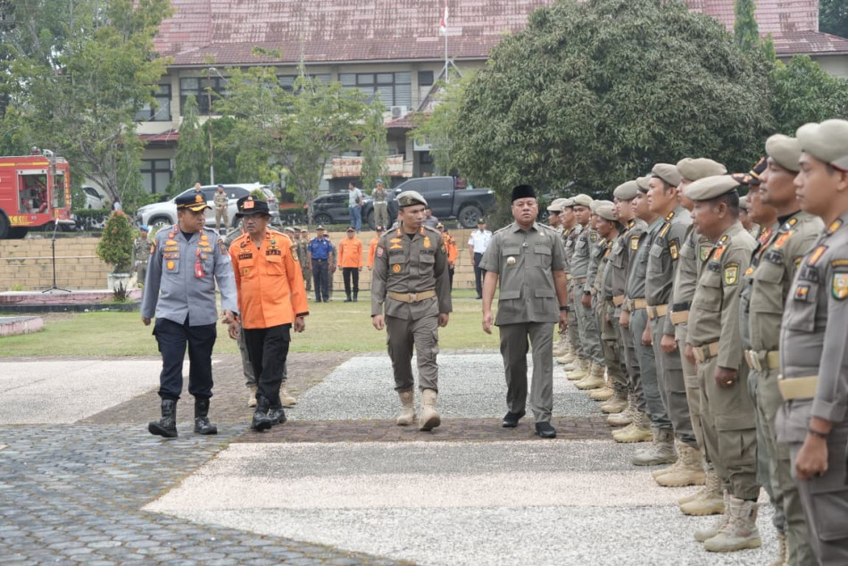 Kuansing Matangkan Persiapan MTQ Riau dan Pacu Jalur, Bupati Tekankan Profesionalisme Aparat