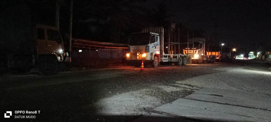 Bupati Suhardiman Tegas: Stop Akses Kendaraan Pengangkut Material PT. RAPP di Benai, Demi Keselamatan dan Kenyamanan Warga