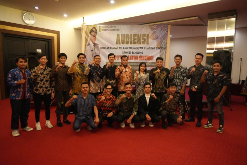 Audiensi bersama IPMKS Bandung, Bupati : Pemerintah Telah Gelontorkan Anggaran untuk Pendidikan