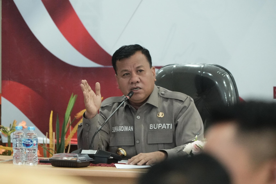 Bupati Suhardiman Minta Jajaran Terkait Pantau Inflasi Daerah Dan Siapkan Solusi