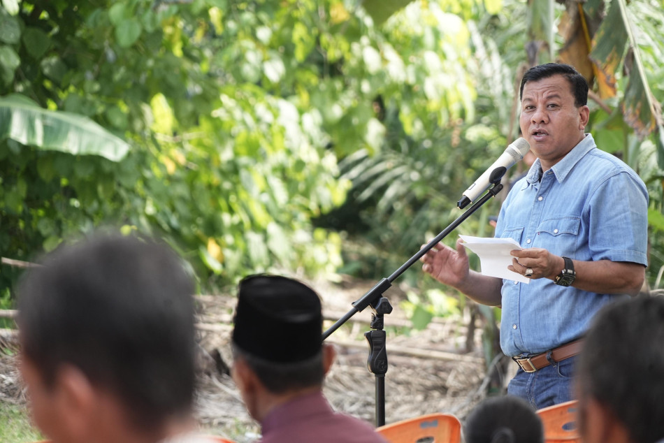 Audiensi Bersama Bupati Kuansing, Masyarakat Ketaping Jaya Dapat Jatah Sepanjang 3 KM
