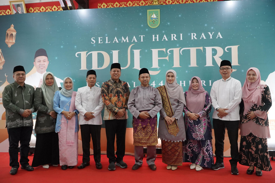 Hadiri Open House Forkopimda Riau, Bupati Suhardiman Amby Sebut Sebagai Wadah Silaturahmi Antar Kepala Daerah Serta Forkopimda Riau